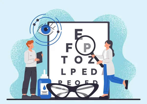 Exámenes visuales — test de optotipos